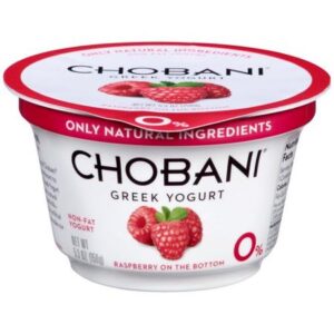 Chobani Raspberry Non Fat Greek 5.3 oz