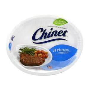 Disposable dishes Chinet Classic White 24 pcs