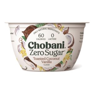 Chobani Nonfat Greek Toasted Coconut Vanilla Yogurt 150 g