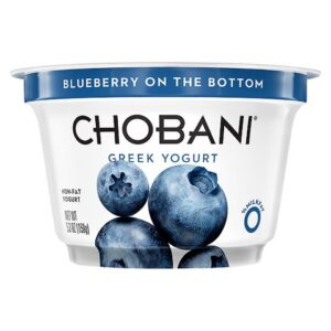 Chobani Blueberry Non Fat Greek 5.3 oz