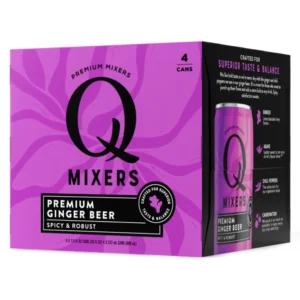 Q Mixers Premium Ginger Beer 7.5 oz – 4 cans