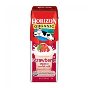 Horizon Organic Milk Strawberry 8 oz