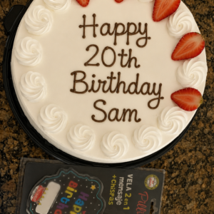 Tres Leches Birthday Cake