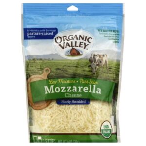Organic Valley Shredded Mozzarella 6 oz