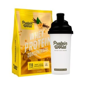 Protein World Whey Protein Powder Flavor Vanilla 900 g