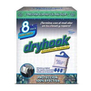 Cero Humedad Dry Hook Closet Dehumidifier 8 Pieces