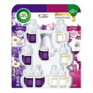 Air Wick Air Freshener Eléctrico with 9 Refills