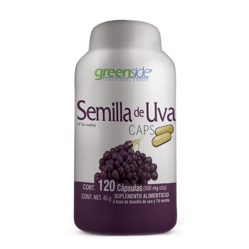Greenside Semilla Uva 120 Capsules