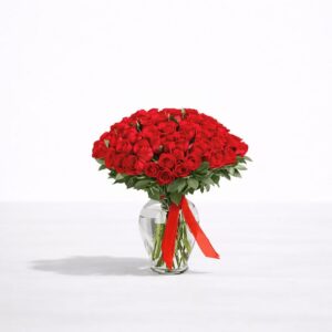 Grand Rose Vase — Cabo Delivery flowers in Cabo San Lucas