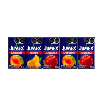 Jumex Drinks Assorted Flavors 50 x 125 ml