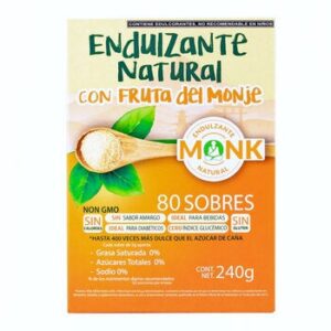 Monk Sweetener Monk Fruit 80 Sachets 3 g