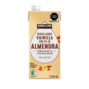 Kirkland Signature Almond Drink Organic Flavor Vanilla 6 x 946 ml