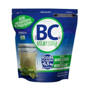 BC Sugar & Extracto Stevia 3.25 kg