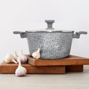 Westinghouse Pot Mármol Gris with Tapa 28 cm