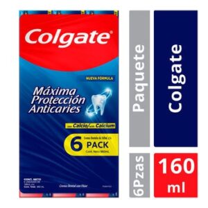 Colgate Toothpaste Cavity Protection 6 x 160 ml