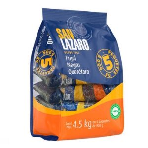 San Lazaro Black Beans Querétaro 5 x 900 g