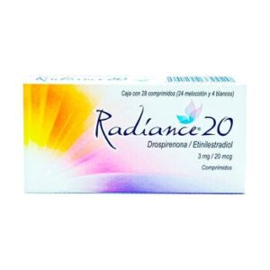 Radiance 20 3 mg / 20 mcg with 28 Tablets