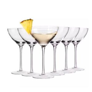 Krosno Set 6 Wine Glasses for Martini 245mL