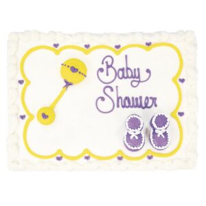 Kirkland Signature Half Sheet Cake Baby Shower