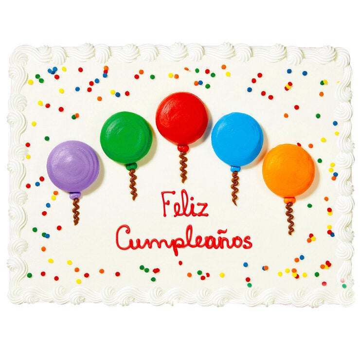 Kirkland Signature Half Sheet Cake Balloon Decorations