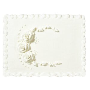 Kirkland Signature Half Sheet Cake White Roses