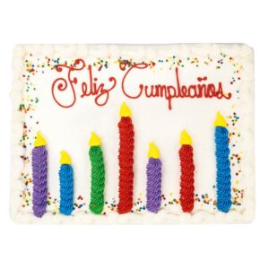 Kirkland Signature Half Sheet Cake Candle Decorations