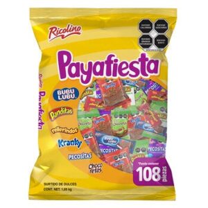 Ricolino Payafiesta Assorted Candy 108 x 1.65 kg