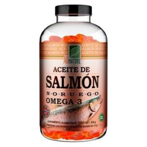 All Nature Oil Salmón Noruego Omega 3 with 320 Capsules