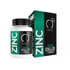 Vito Zinc 50mg 2 Frascos with 60 Capsules Each