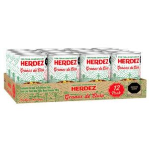 Herdez Sweet Corn Kernels 12 x 400 g
