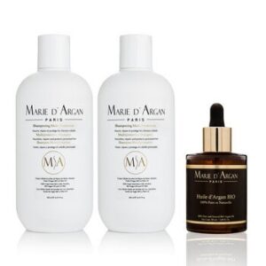 Marie D'Argan, 2 Shampoos Multi Protectores + Oil Argán
