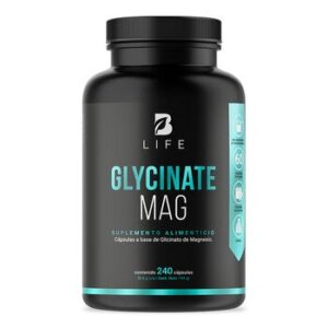 B Life Glicinato Magnesium Bottle with 240 Capsules