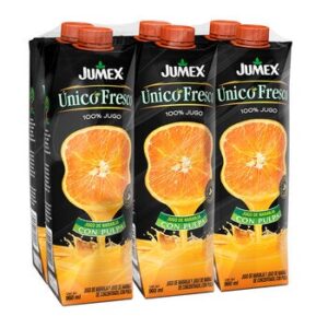Jumex Único Fresco Orange Juice 6 x 960 ml