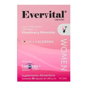 Evervital Women Vitamins & Minerales 60 Capsules