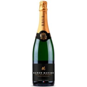 Baron Maxime Brut Gold Reserve Sparkling Wine 750 ml