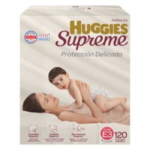Huggies Supreme Diapers Stage 3 Unisex 120 Pieces