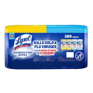Lysol Disinfecting Wipes 4 x 95 Wipes
