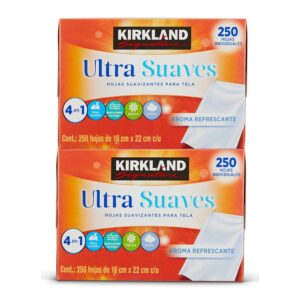 Kirkland Signature Fabric Softener Dryer Sheets 500 Pieces