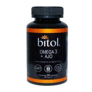 Bitol Omega 3 & Garlic Bottle with 90 capsulas