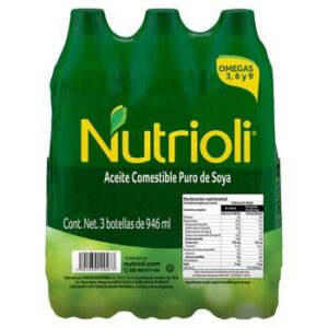 Nutrioli Soybean Oil 3 x 946 ml