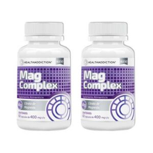 Healthaddiction Magnesium Complex 2 Frascos with 60 Capsules Each