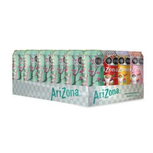 Arizona Tea Assorted Flavors 24 Cans 460 ml