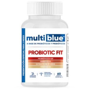 Multiblue Probiotic Fit Bottle with 60 Capsules