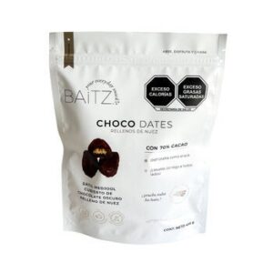 Baitz Choco Dates Dates Filled Walnut Coated Chocolate 458 g