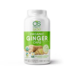 Organic Side Ginger 90 Capsules