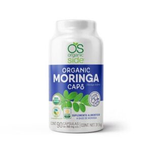 Organic Side Moringa 90 Capsules