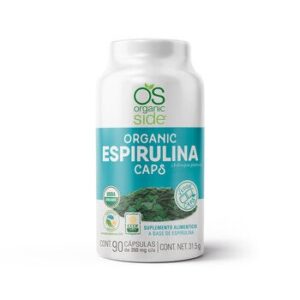 Organic Side Espirulina 90 Capsules