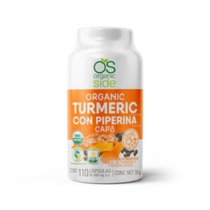 Organic Side Cúrcuma with Piperina 110 Capsules