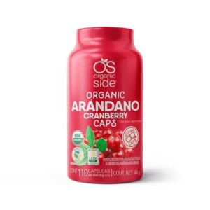 Organic Side Cranberry Cranberry 110 Capsules Vegetables