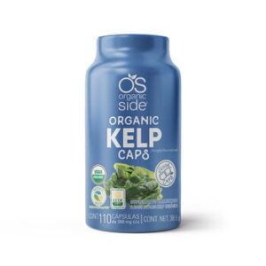 Organic Side Kelp 110 Capsules Vegetables
